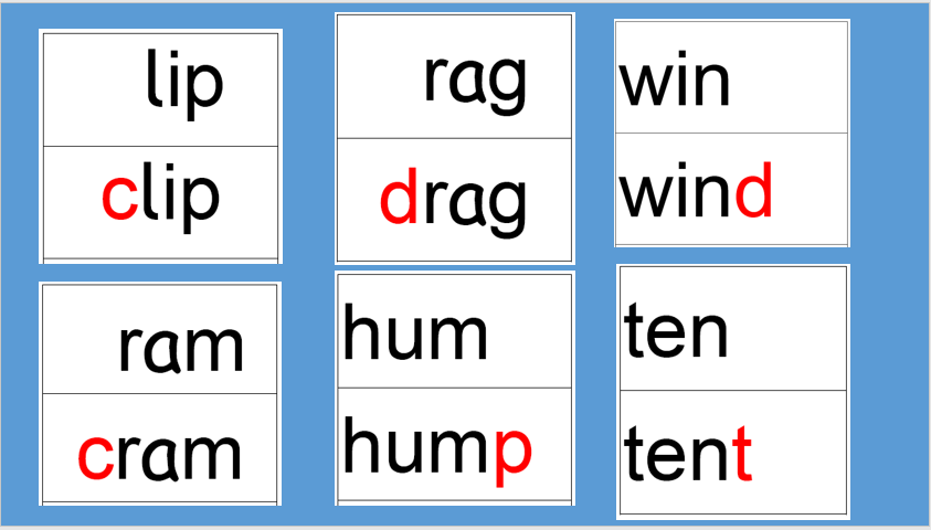 Strategy for words with adjacent consonant